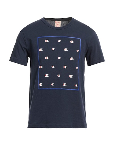 CHAMPION T-shirt Midnight blue 100% Cotton