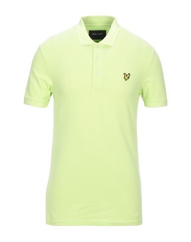 Lyle & Scott Polo Shirts In Acid Green