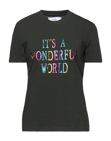 ALBERTA FERRETTI T-shirt Military green 100% Cotton