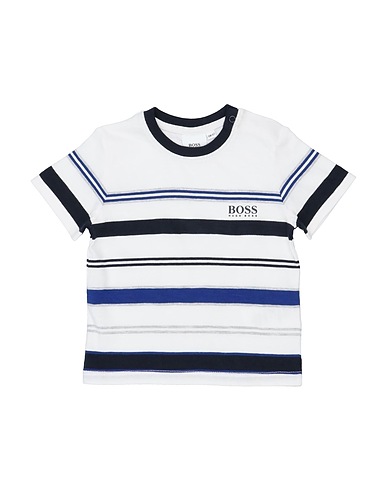 BOSS T-shirt White 88% Cotton, 12% Polyester, Elastane