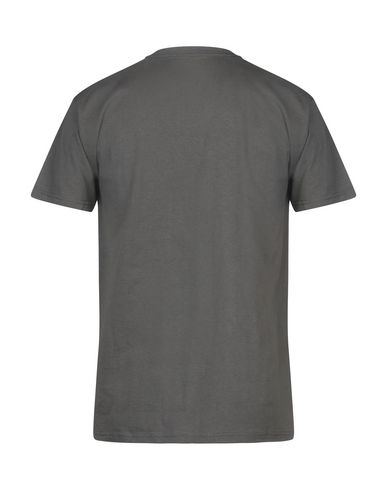 Shop Spalding Man T-shirt Lead Size Xl Cotton, Polyester In Grey