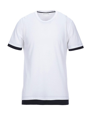 PAOLO PECORA T-shirt White 100% Cotton