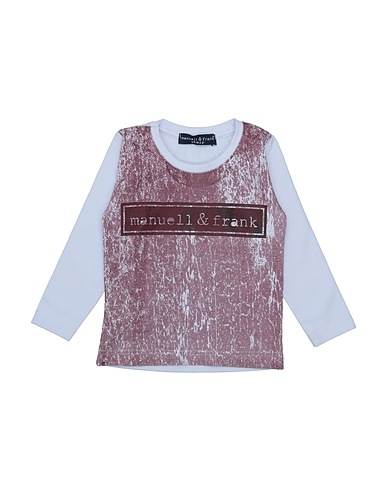 MANUELL & FRANK T-shirt Burgundy 97% Cotton, 3% Elastane