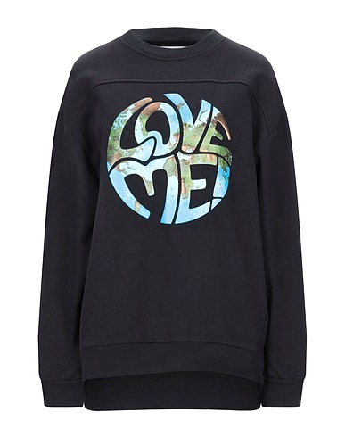 ALBERTA FERRETTI Sweatshirt Black 100% Cotton, Other Fibres