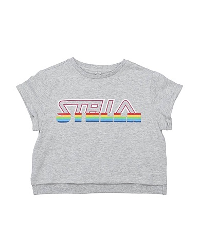 STELLA McCARTNEY KIDS T-shirt Light grey 100% Cotton