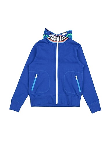 STELLA McCARTNEY KIDS Sweatshirt Blau 100% Baumwolle, Elastan