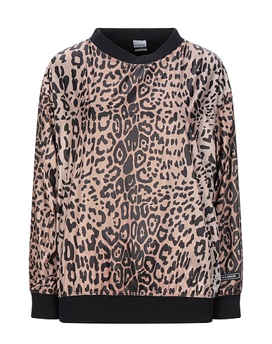 PINKO C-CLIQUE Sweatshirt Camel 100% Polyester, Viscose, Elastane, Polyamide