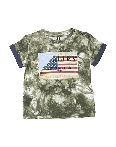 FRED MELLO T-Shirt Militärgrün 100% Baumwolle
