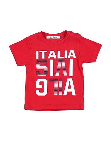 SIVIGLIA T-shirt Rosso 100% Cotone