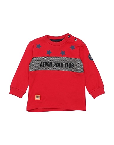 ASPEN POLO CLUB T-Shirt Rot 95% Baumwolle, 5% Elastan