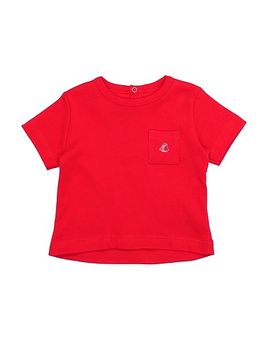 PETIT BATEAU T-shirt Red 100% Cotton