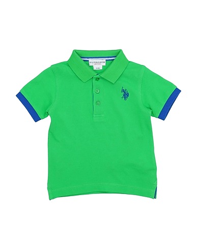 U.S.POLO ASSN. Polo shirt Green 100% Cotton