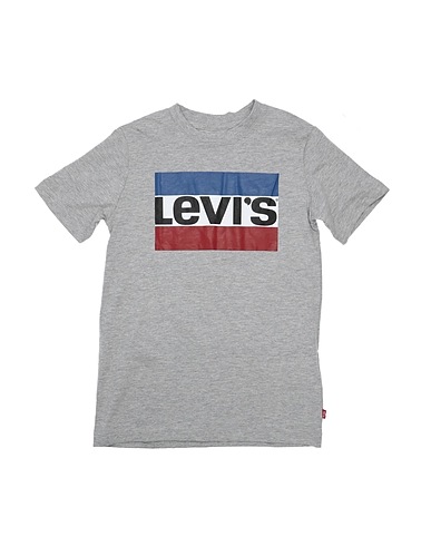 LEVI'S T-shirt Grey 100% Cotton