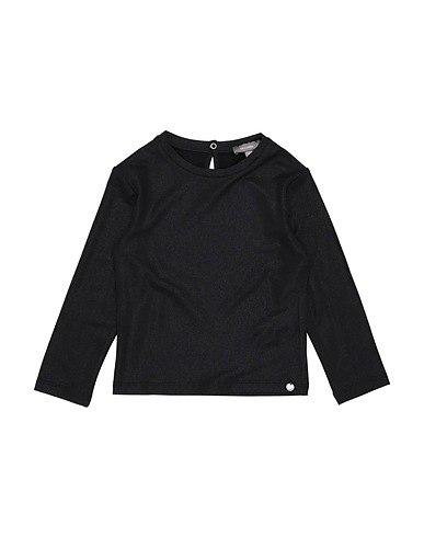 MICROBE by MISS GRANT T-shirt Nero 95% Viscosa, 5% Elastan