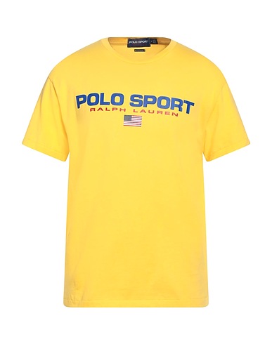 POLO SPORT RALPH LAUREN T-shirt Yellow 100% Cotton