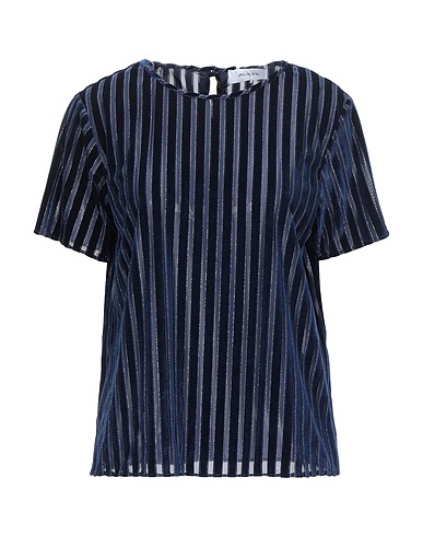 AGLINI Top Blu notte 90% Poliestere, 10% Elastan