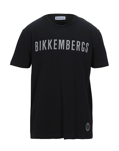 BIKKEMBERGS T-shirt Nero 95% Cotone, 5% Elastan