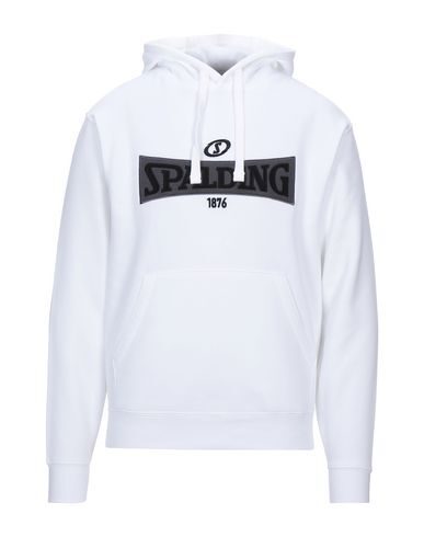 Spalding Hooded Sweatshirt In White