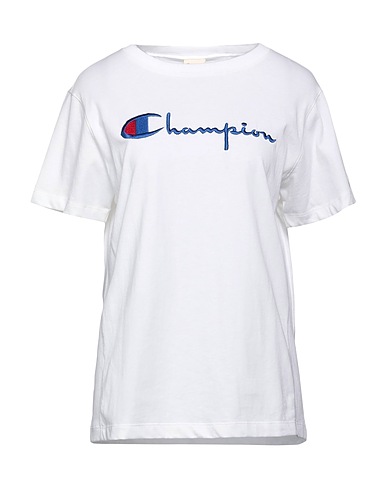 CHAMPION T-shirt Ivory 100% Cotton