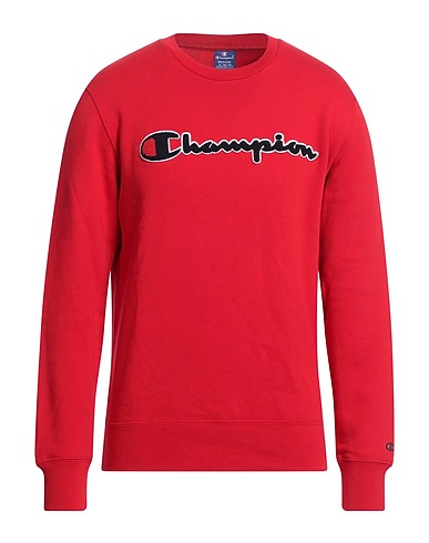 CHAMPION Sweatshirt Red 100% Cotton