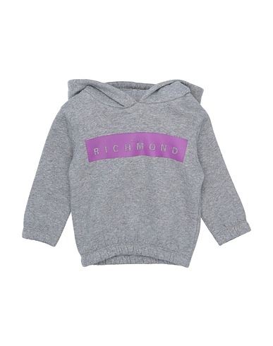 JOHN RICHMOND Hooded sweatshirt Grey 100% Cotton
