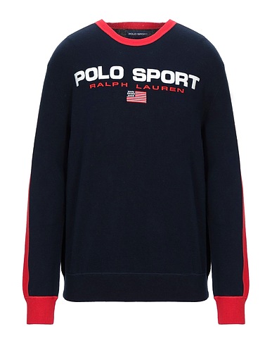 POLO SPORT RALPH LAUREN Sweater Midnight blue 100% Cotton