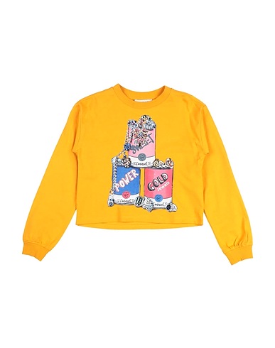 TWINSET T-shirt Giallo ocra 100% Cotone, Elastan
