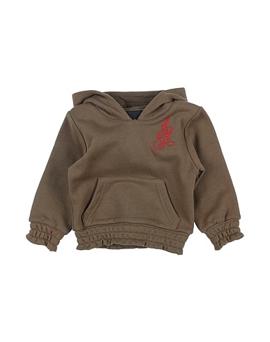 JOHN RICHMOND Hooded track jacket  Military green 100% Cotton