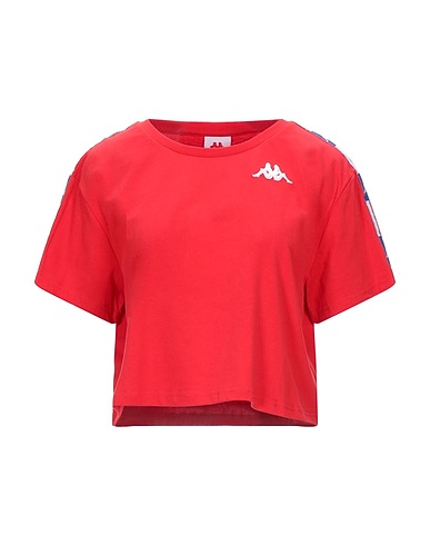 KAPPA Crop top Red 100% Cotton