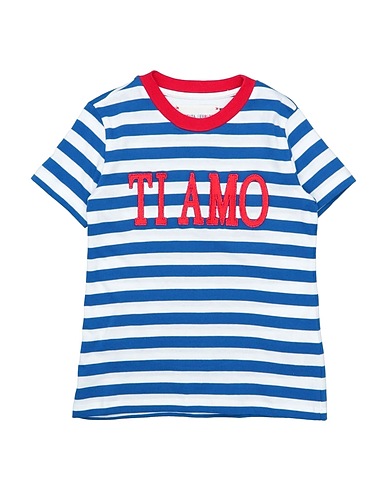 ALBERTA FERRETTI T-shirt Blu 100% Cotone