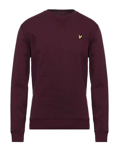 LYLE & SCOTT Sweatshirt Plum 100% Cotton