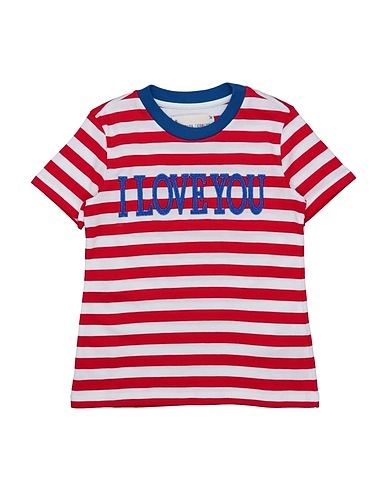 ALBERTA FERRETTI Ｔシャツ レッド コットン 100%