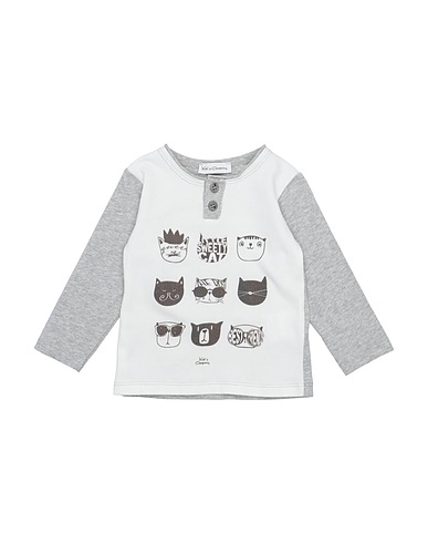 KID'S COMPANY T-shirt White 94% Cotton, 6% Elastic fibres