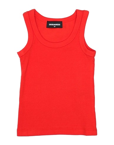 DSQUARED2 T-shirt Rust 94% Cotton, 6% Elastane