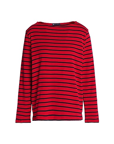 PETIT BATEAU T-shirt Rosso 100% Cotone