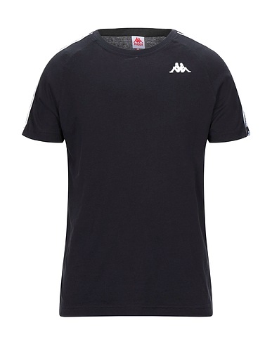 KAPPA T-shirt Noir 100% Coton