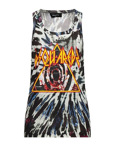 DSQUARED2 Vest Dark green 100% Cotton