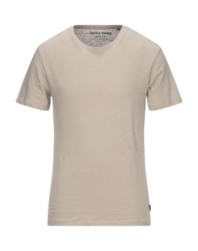 Jack & Jones T-shirts In Beige