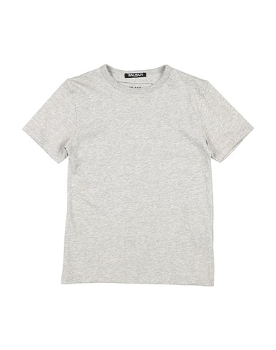 BALMAIN T-shirt Gris 100% Coton