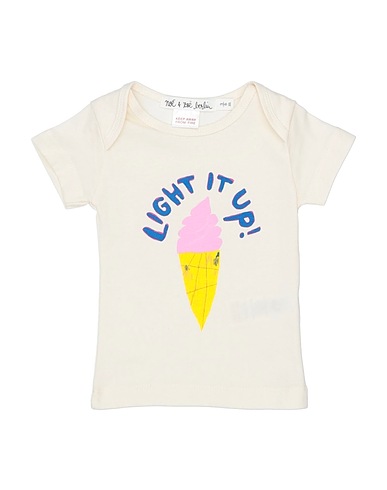 NOÈ & ZOË BERLIN T-shirt Beige 100% Cotone organico