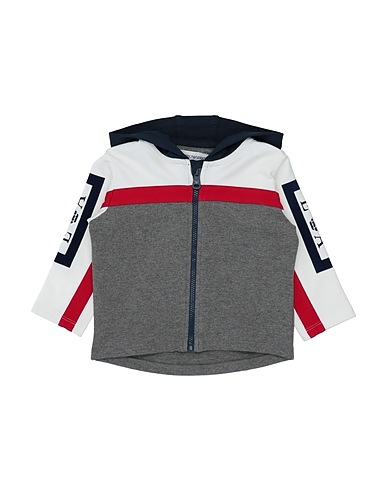 EMPORIO ARMANI Sweatshirt Grey 95% Cotton, 5% Elastane, Viscose
