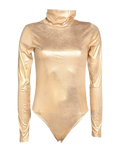 JIJIL T-shirt Gold 100% Polyester