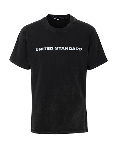 UNITED STANDARD T-shirt Black 100% Cotton