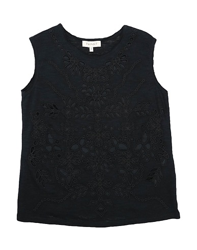 TWINSET T-shirt Black 100% Cotton
