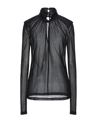 PATRIZIA PEPE SERA Top Black 80% Acetate, 20% Polyamide