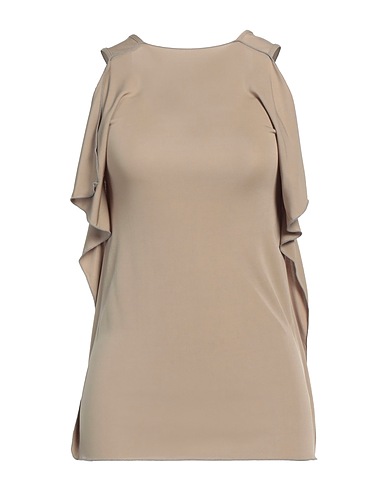 ROSSOPURO Top Khaki 100% Viscose