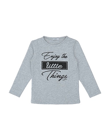 BYBLOS T-shirt Grey 95% Cotton, 5% Elastane