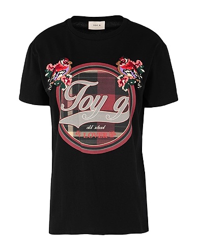 TOY G. T-shirt Black 100% Cotton