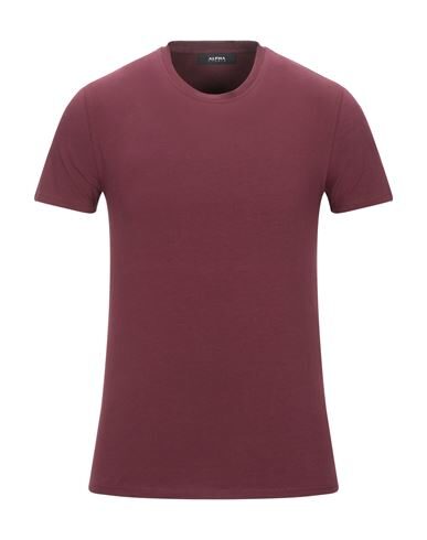 Click to view more detailed imagery on our partner's website Alpha Studio Bordeaux T-shirt In Maroon