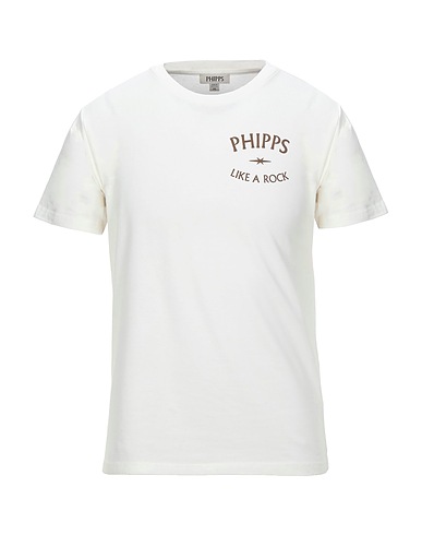 PHIPPS T-shirt Ivory 100% Organic cotton